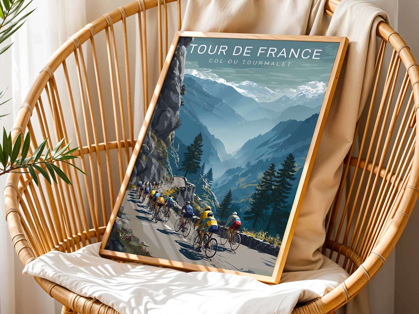 Historic black-and-white photograph of riders tackling Col du Tourmalet during an early Tour de France